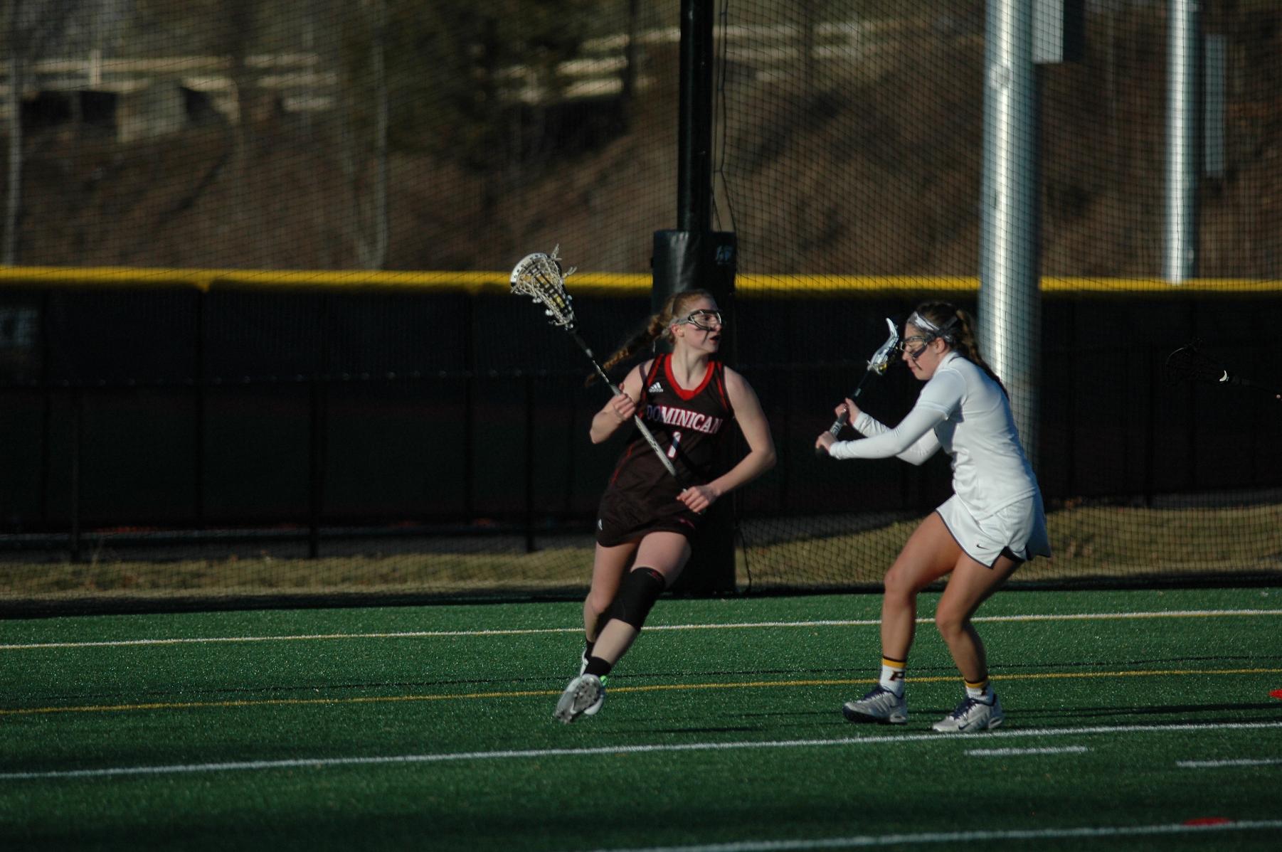 WOMEN'S LACROSSE OUTLASTS WILDCATS